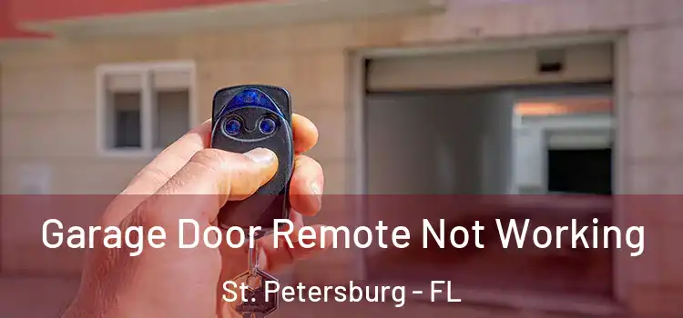  Garage Door Remote Not Working St. Petersburg - FL